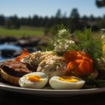 ゴルフコースの地元グルメガイド：美味しい食事とプレーを楽しむ